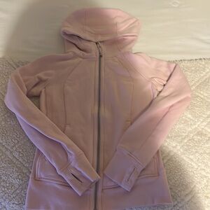 Light pink Scuba Full-Zip Lululemon Hoodie
